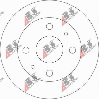 Bremsscheibe Daihatsu Cuore 98 4351297204