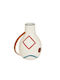 Decorative Ceramic Vase Multicolour Y25cm