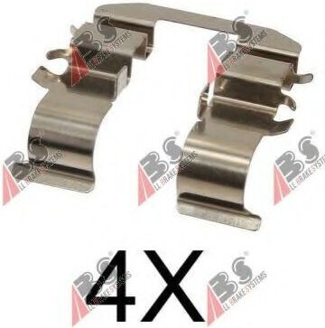 Zest Brake Pad Installation Kit Kia Carnival Da0171300