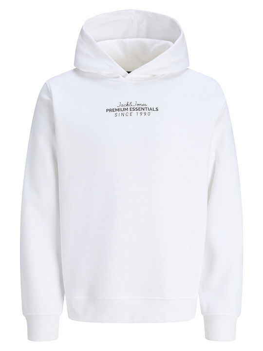 Jack & Jones Jprblaloki Kapuzen-Sweatshirt Weiß