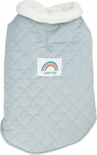 Lalazoo Hundemantel für Hunde, Blau, Größe XL, mit 50 cm Rückenlänge