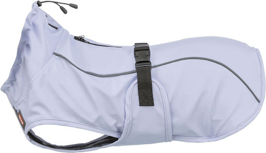 Trixie Vimy Wasserdichter Hundemantel Lila 2XL mit 80 cm Rückenlänge