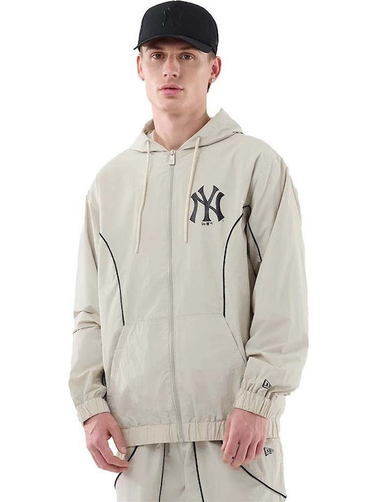 New York Yankees MLB Beige Jacket