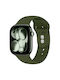 Tech-Protect Λουράκι Σιλικόνης Πράσινο (Apple Watch 44/45/46mm/Ultra 49mm)