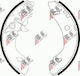 Bremsbacken Fiat Uno 89–95 9945371