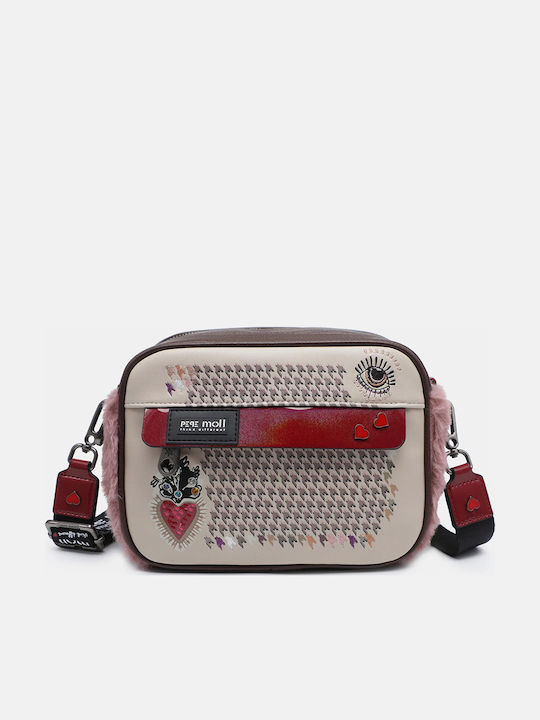 Pepe Moll Fauna Women's Crossbody Bag Burgundy