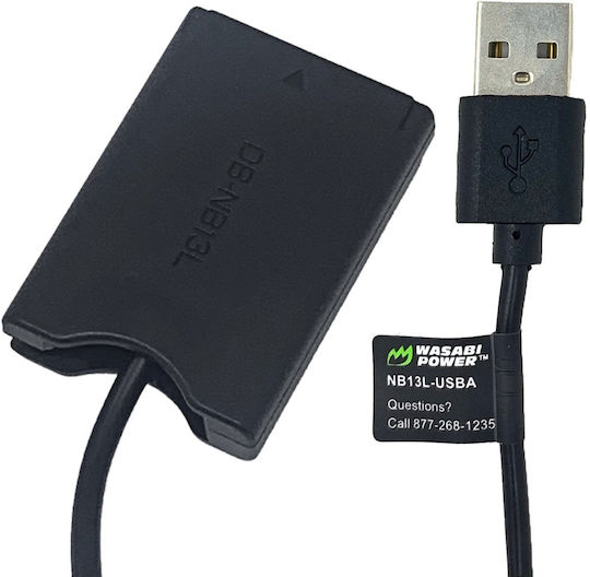 Power Canon Nb-13l Nb-15l Dc Coupler Usb-a Input
