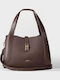 Damen Satchel Tasche Braun