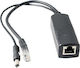 Hx-pd02s-g 48v 12v/1.2a Gigabit PoE Splitter 5.5x2.1mm Isolation