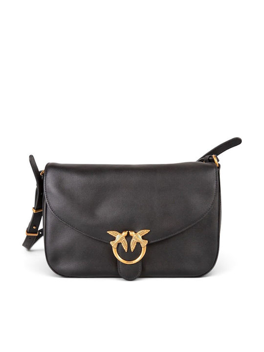 Pinko Love Satchel Classic Geantă Satchel de Damă Neagră