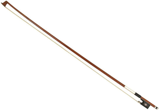 Valencia Vbw300 4/4 Violin Bow 4/4 Octagonal Brazilwood Silver Wire