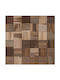 3D Wall Panels Solid Wood Beige 30x30x2 cm 11 pcs