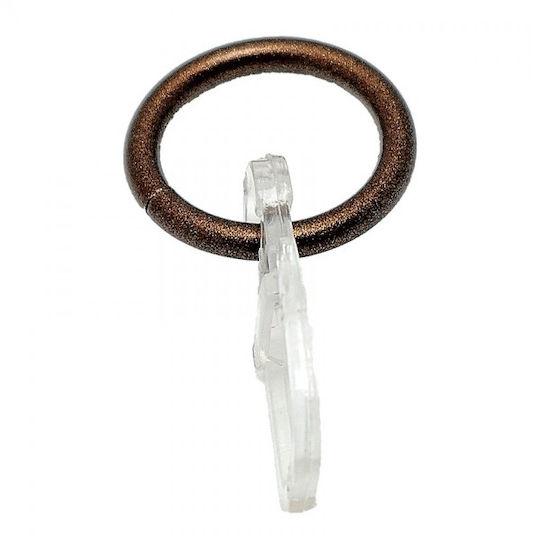 Curtain Rod Ring Φ12 Plastic Tube Antique Hook