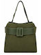 Grüne Damen-Schultertasche WT-ED-90041-27SB-GRÜN