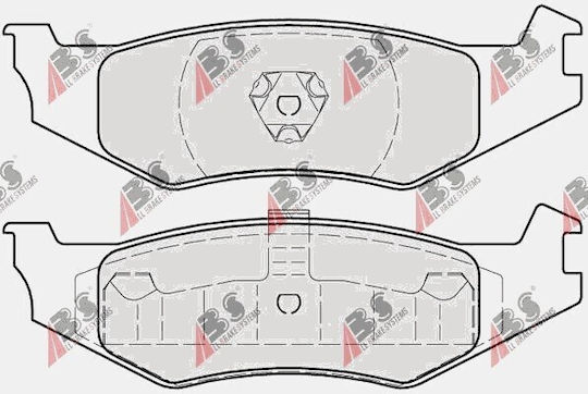 Brake Clocks Chrysler Sebring 01-07 Rear