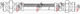 Mazda 323 94-98 Rear Flexible Brake Line Bc1d43810