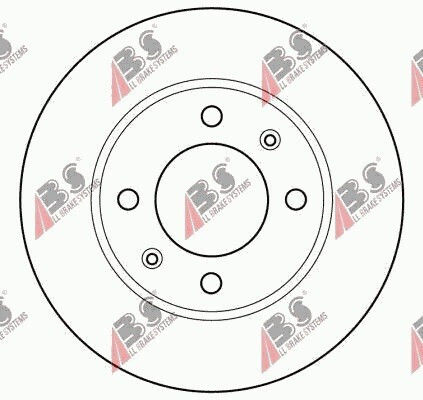 Brake Disc Peugeot 205 Gti 86-98 Rear 4246h0