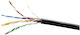 Belden U/UTP Cat.5e (Gigabit) Ethernet Network Cable 152.4m Black