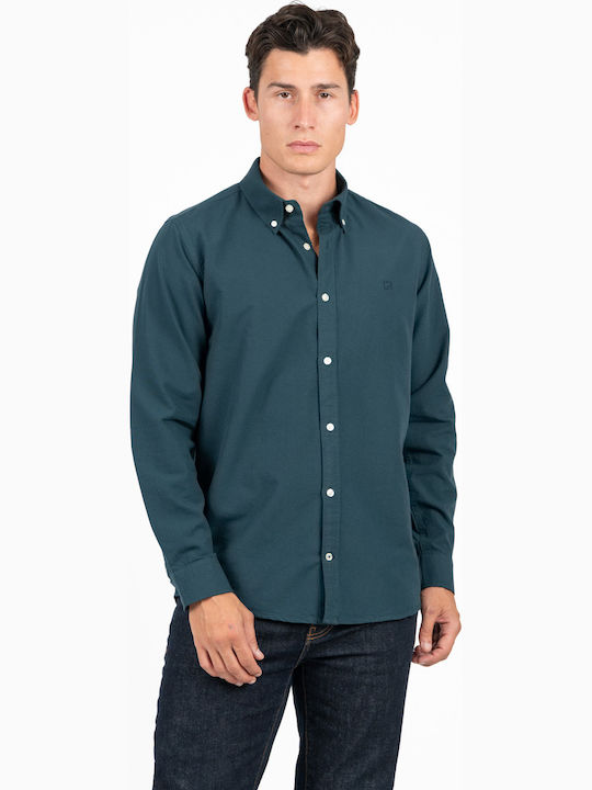 Rebase Regular Fit Shirt in Dark Teal