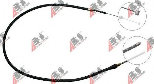Cablu de frână de mână Opel Frontera 93-95 Stânga 522617