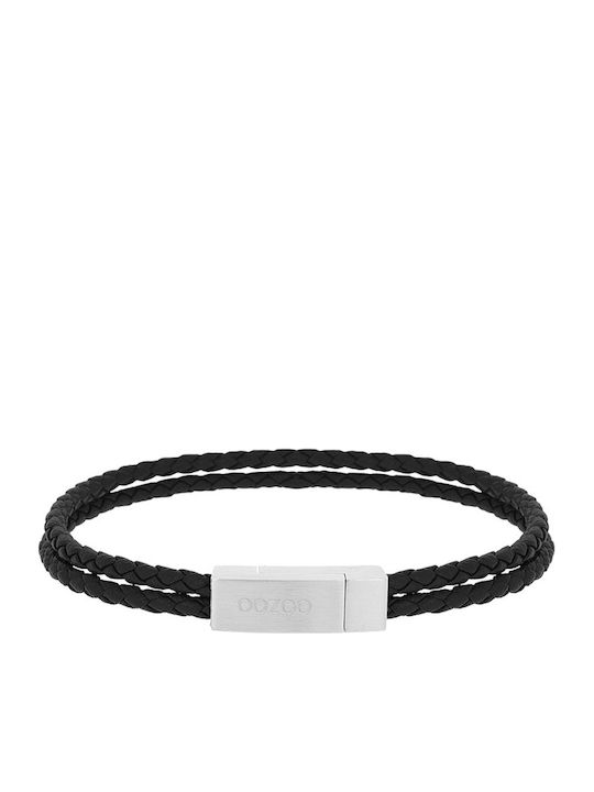 Oozoo Herren Lederarmband 19,5 cm