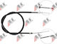 Handbrake Cable Citroen Xsara L 4745k0