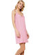 Aruelle Pink Winter Women's Nightgown