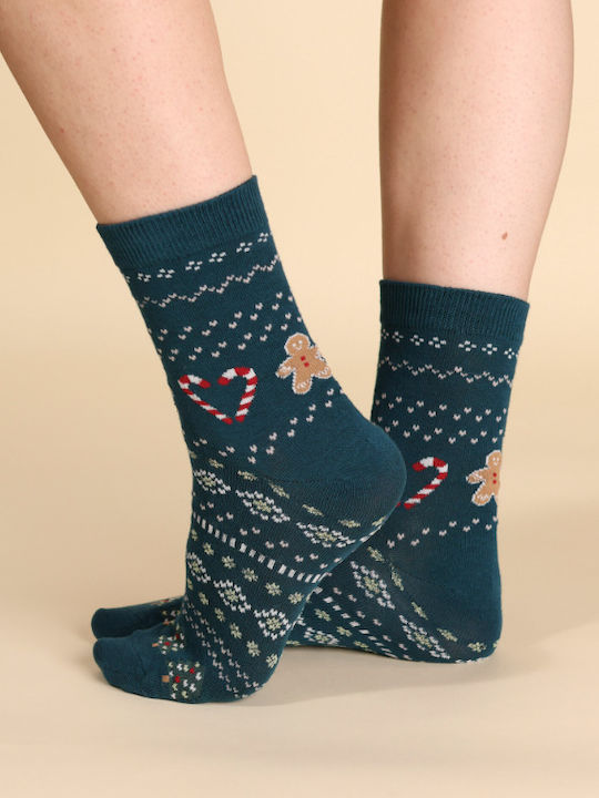 Noidinotte Christmas Socks New Winter Green