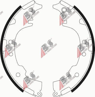 Saboti de frână Toyota Picnic 96-01 0449544010