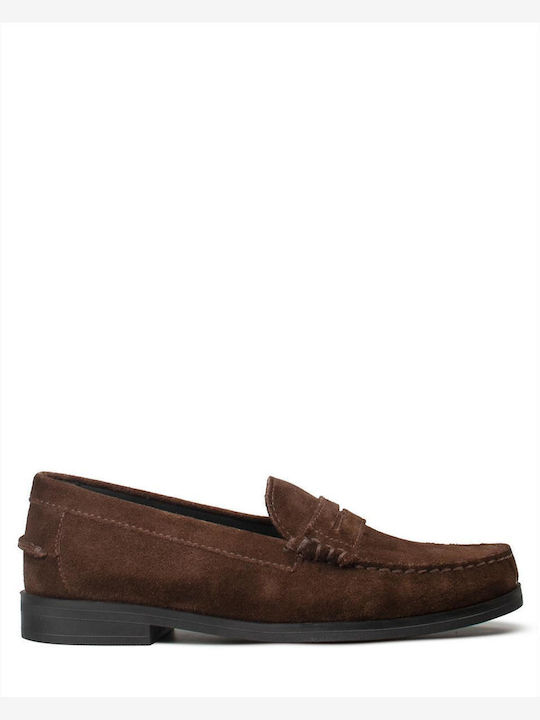 Loafers pentru femei în culoare maro