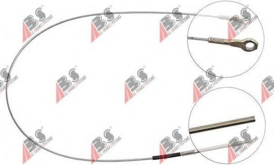 Cablu de frână de mână VW Polo 75-84 Față 861609729
