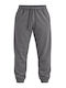 Graue Jogginghose mit elastischem Bund