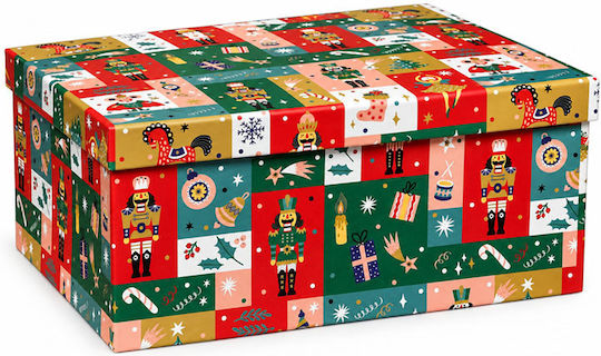 Dorosimo Green Paper Christmas Gift Box 34x15.5x26 cm
