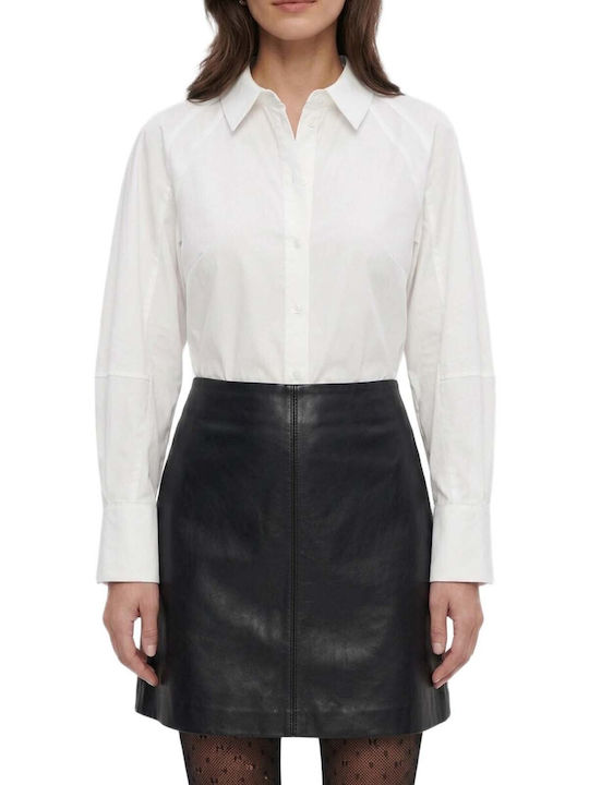 Vero Moda Дамска Риза С Дълъг Ръкав Snow White