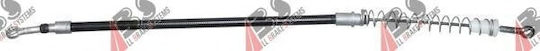 Handbrake Cable Fiat Uno 83-92 Lt 7661241