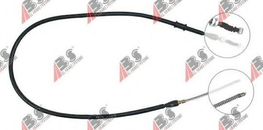 Cablu de Frână de Mână Hyundai H1 97 Stânga Spate 599124a000