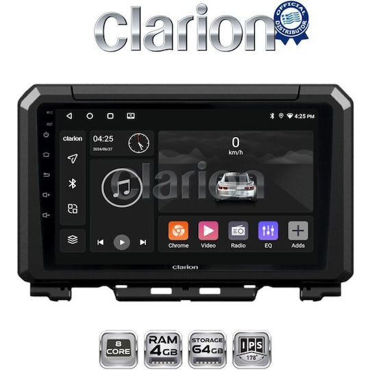 Clarion GL52570 9-Zoll OEM-Multimedia-Display Fürs Auto Mit CarPlay, Android Auto, Bluetooth, GPS Und WLAN