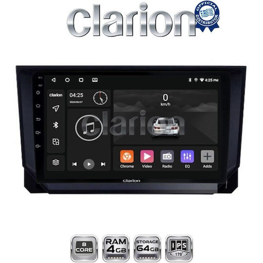 Clarion Gl52391 OEM-Multimedia-Autodisplay 9 Zoll CarPlay Android Auto BT GPS Wi-Fi