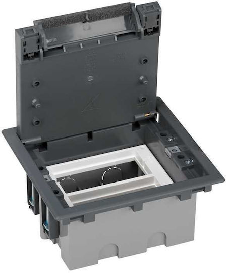 Kontakt-Simon Elektroinstallationsdose in Grau 4 Stück