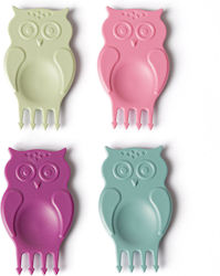 Lekkabox New Food Picks Owl 4pcs