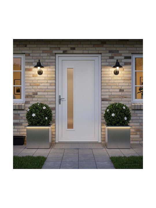 vidaXL Set of 2 Silver Metal Planter Boxes