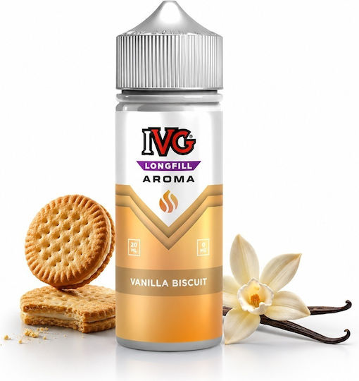 IVG Flavor Shot 20ml/120ml 1τμχ Vanilla Biscuit