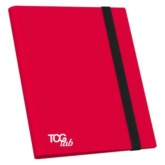 TCGLab Legătură 9-Buzunare Dimensiune Standard Roșie