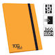 TCGLab Biblioraft cu 9 buzunare, dimensiune standard, portocaliu