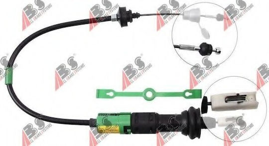Clutch Cable Peugeot 206 98-02 1.9d 2150x4