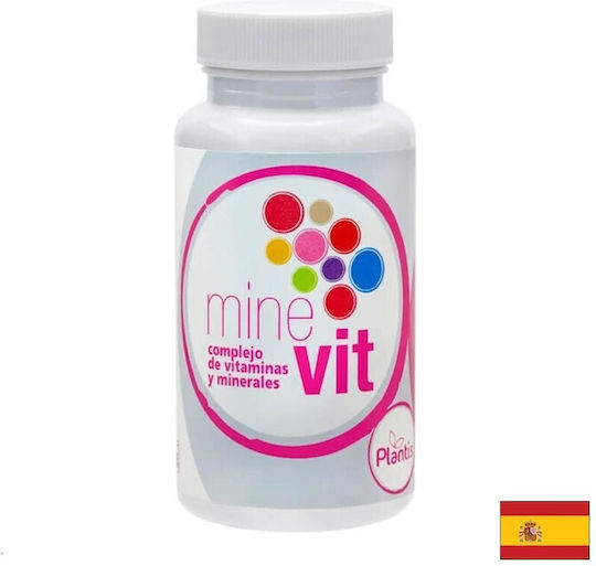Artesania Agricola Minevit 1,1 mg Подходящ за деца с витамин C, витамин B6 и витамин D3 60 капсули