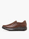 Herren-Loafers aus Leder in Braun