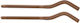 864-040-19 Kfa Radiator Accessories Set Radiator Hangers Expansion Plug In Copper Color