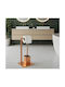 Set de Accesorii de Baie Inox Portocalii