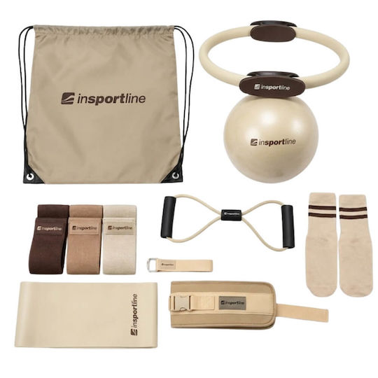 Insportline Pilates Set Sinuata Beige 30638
